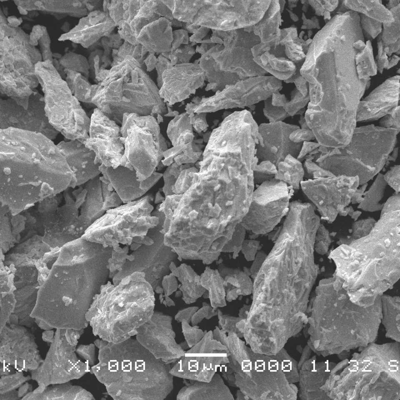 Metallurgy Fused Crushed Tungsten Carbide Powder High Wear Resistance 2100HV0.1